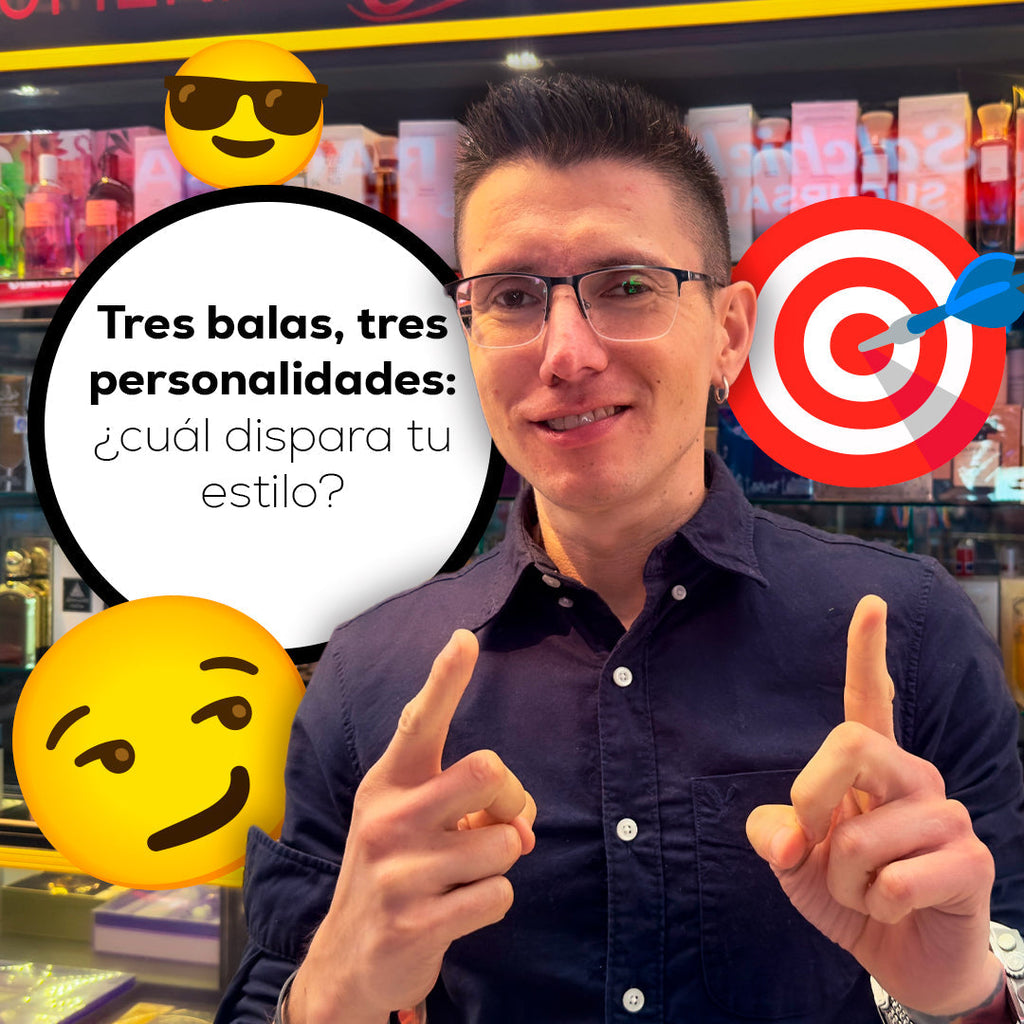 𝗧𝗿𝗲𝘀 𝗯𝗮𝗹𝗮𝘀, 𝘁𝗿𝗲𝘀 𝗽𝗲𝗿𝘀𝗼𝗻𝗮𝗹𝗶𝗱𝗮𝗱𝗲𝘀😏:  ¿Cuál dispara tu estilo? 🎯😎