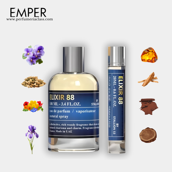 Hombre -  Emper Elixir 88 By Stallion 53 Edp - Estuche 2 Pdts