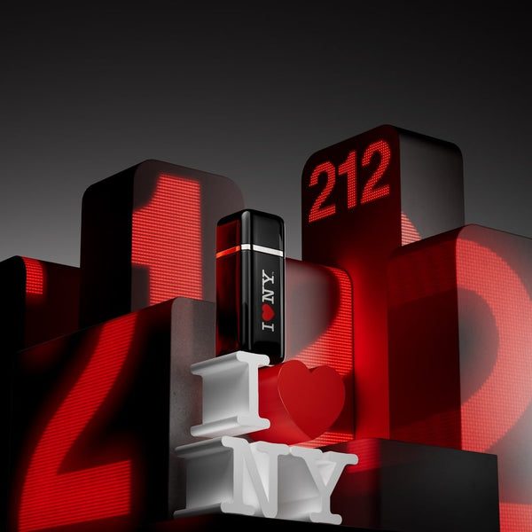 Hombre - Carolina Herrera 212 Vip Black I Love NY 100 ml Edp