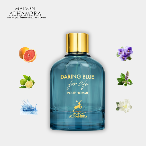 Hombre - Maison Alhambra Daring Blue For Life 100 ml Edp
