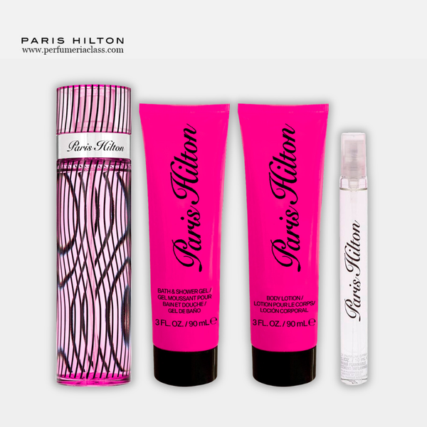 Mujer - Paris Hilton Estuche 100 ml Edp - Estuche 4 Pdts
