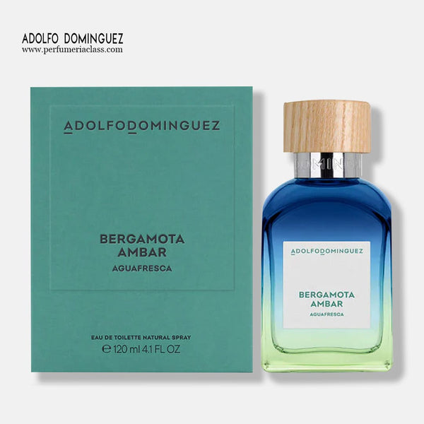 Hombre - Adolfo Dominguez Agua Fresca Bergamota Ámbar 120 ml Edt