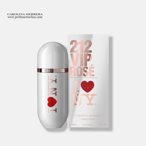 Carolina Herrera 212 Vip Rosé I Love NY 80 ml Edp (Mujer)