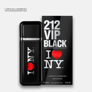 Hombre - Carolina Herrera 212 Vip Black I Love NY 100 ml Edp