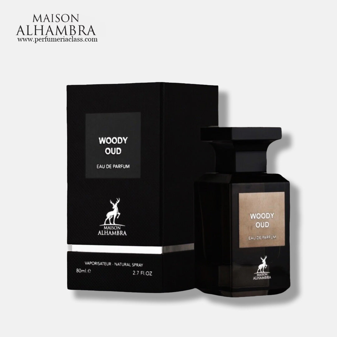 Unisex - Maison Alhambra Woody Oud 80 ml Edp