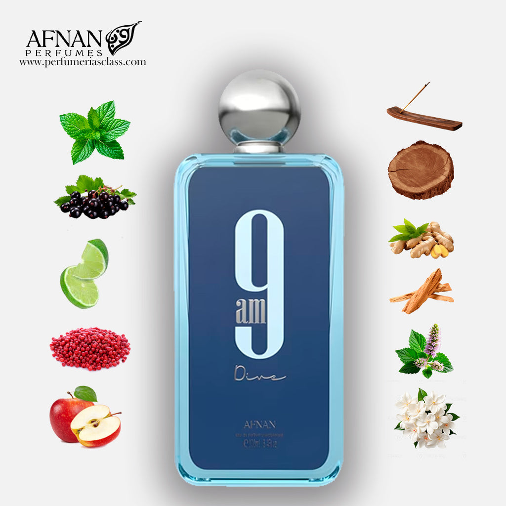 Hombre - Afnan 9 am Dive 100 ml Edp – Class perfumerías