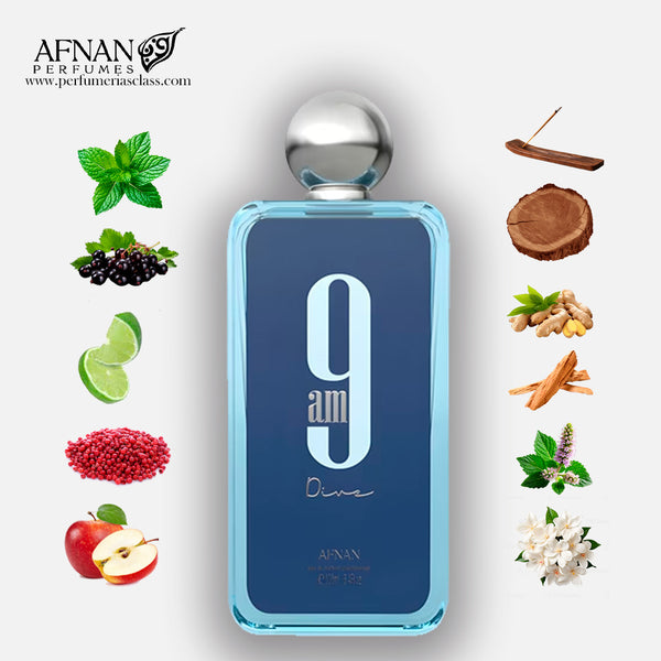 Hombre - Afnan 9 am Dive 100 ml Edp