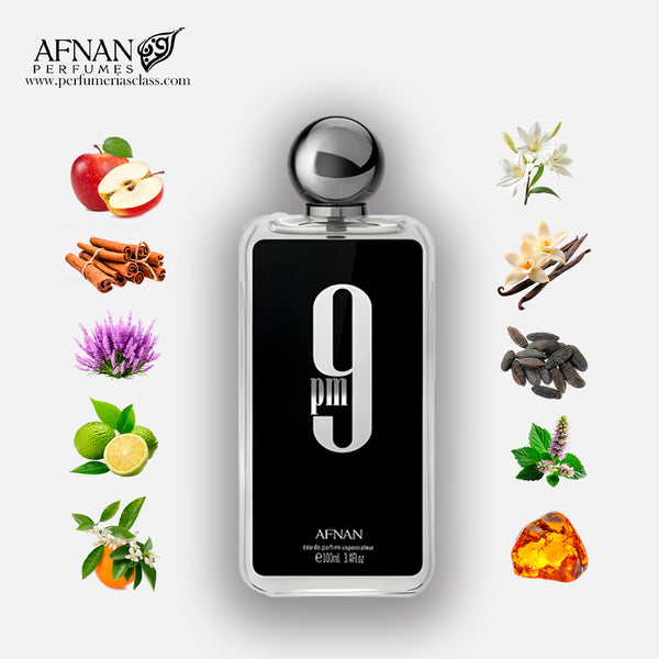 Hombre - Afnan 9 pm 100 ml Edp - Estuche 3 Pdts