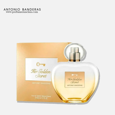 Antonio Banderas Her Golden Secret 50 ml Edt (Mujer)