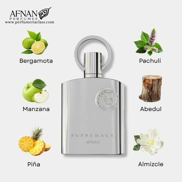 Hombre - Afnan Supremacy Silver 100 ml Edp