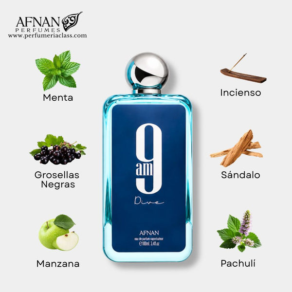 Hombre - Afnan 9 am Dive 100 ml Edp