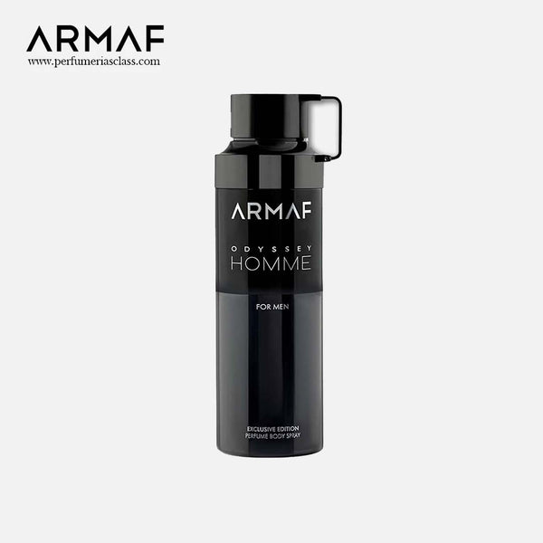 Hombre - Armaf Odyssey Black Perfume Body Spray 200 ml