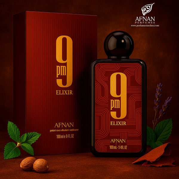 Hombre - Afnan 9 pm  Elixir Parfum Intense 100 ml