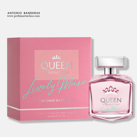 Antonio Banderas Queen Of Seduction Lively Muse 80 ml Edt (Mujer)