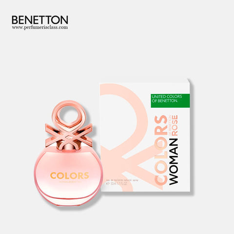 Benetton Colors Rose 50 ml Edt (Mujer)