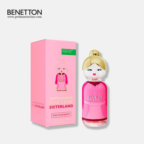 Benetton Sisterland Pink Raspberry 80 ml Edt (Mujer)