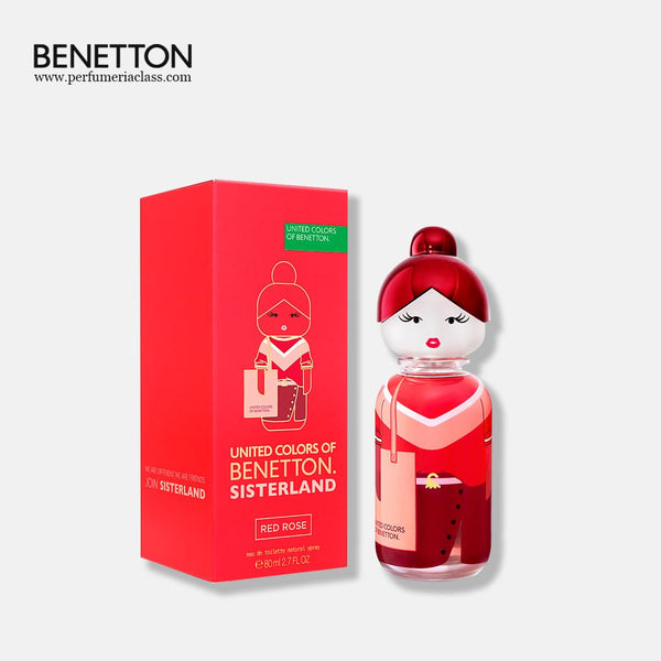 Mujer - Benetton Sisterland Red Rose 80 ml Edt