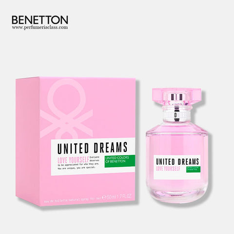 Benetton United Dreams Love Yourself 50 ml Edt (Mujer)