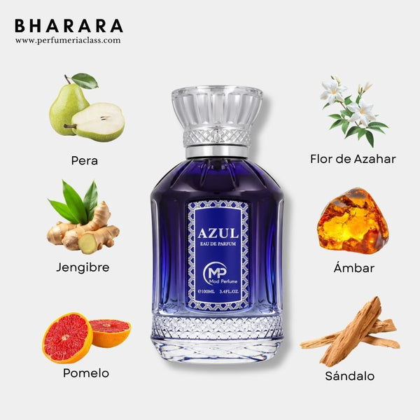 Hombre - Bharara Mast Perfume Azul 100 ml Edp