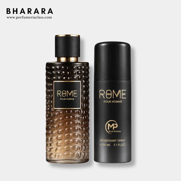 Hombre - Bharara Mast Perfume Rome Pour Homme 100 ml Edp - Estuche 2 Pdts