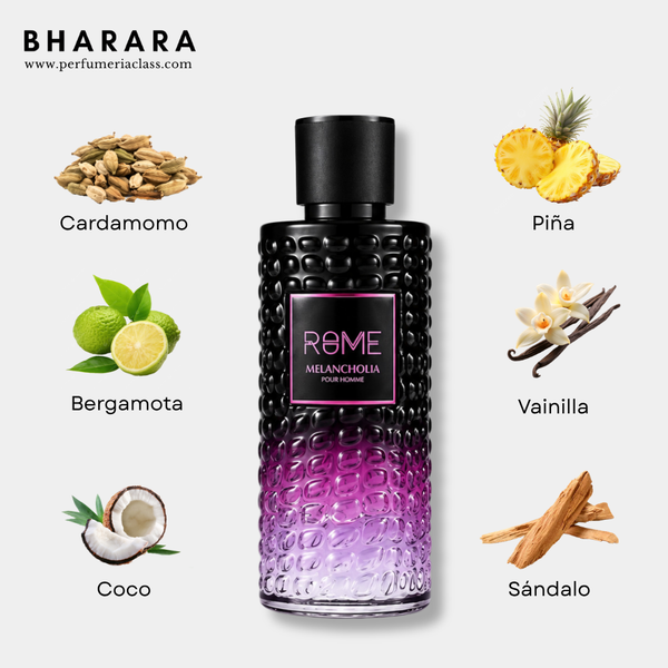 Hombre - Bharara Mast Perfume Rome Melancholia Pour Homme 100 ml Edp