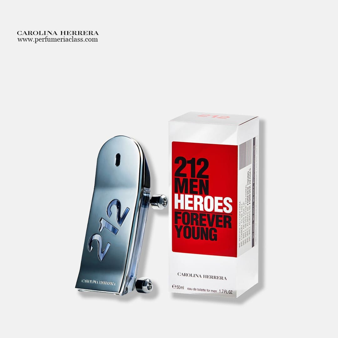 Hombre - Carolina Herrera 212 Men Heroes 50 ml Edt