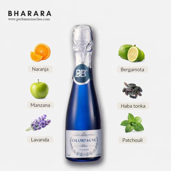 Hombre - Bharara Champagne Blue 100 ml Edp