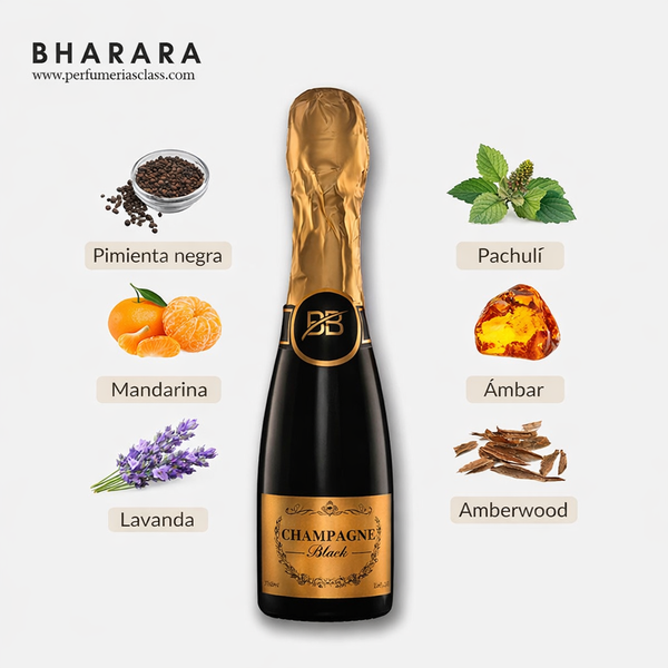 Hombre - Bharara Champagne Black 100 ml Edp