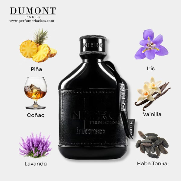 Hombre - Dumont Nitro Black Intense 100 ml Edp