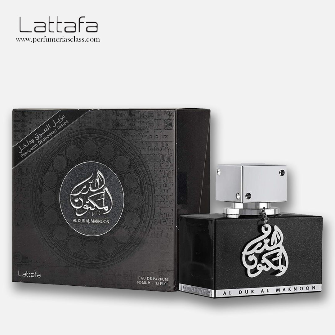 Hombre - Lattafa Al Dur Al Maknoon Silver 100 ml Edp