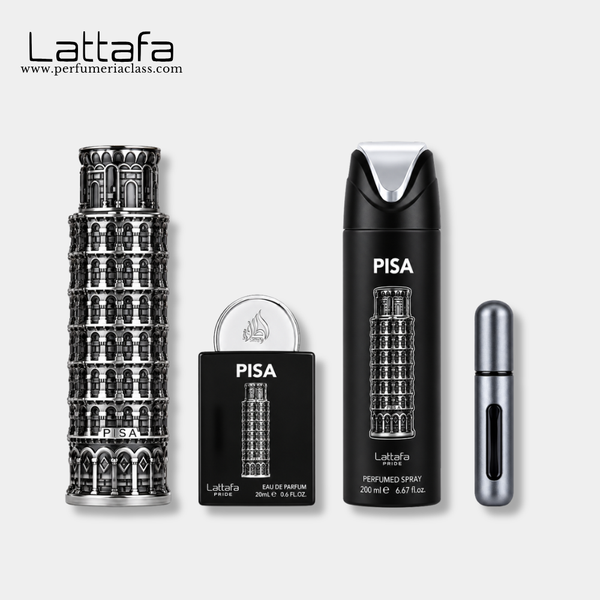 Hombre - Lattafa Pride Pisa 100 ml Edp - Estuche 4 Pdts