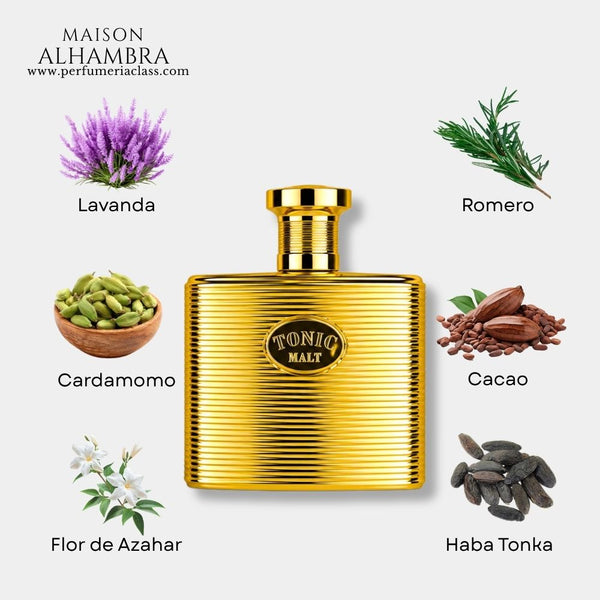 Hombre - Maison Alhambra Tonic Malt 100 ml Edp