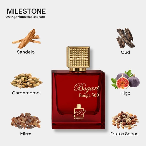Unisex  - Milestone Bogart Rouge 560 100 ml Edp
