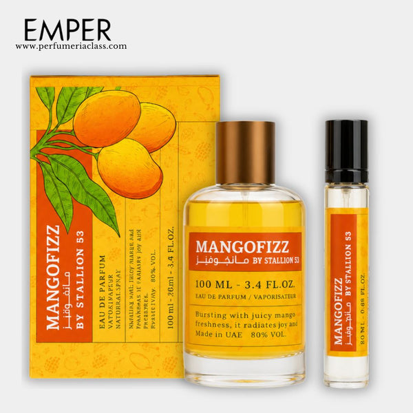 Hombre - Emper Mango Fizz by Stallion 53 100 ml Edp - Estuche 2 Pdts