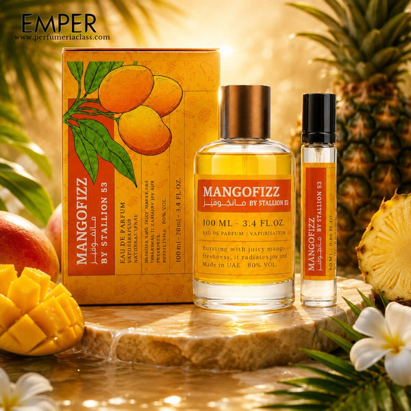 Hombre - Emper Mango Fizz by Stallion 53 100 ml Edp - Estuche 2 Pdts