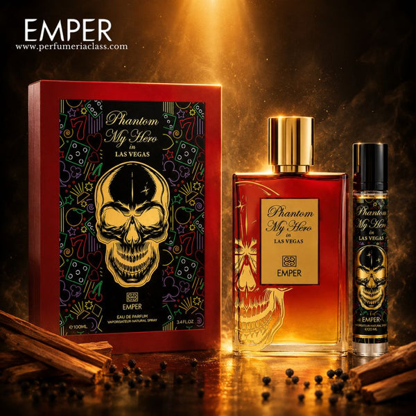 Hombre - Emper Phantom My Hero In Las Vegas 100 ml Edp - Estuche 2 Pdts