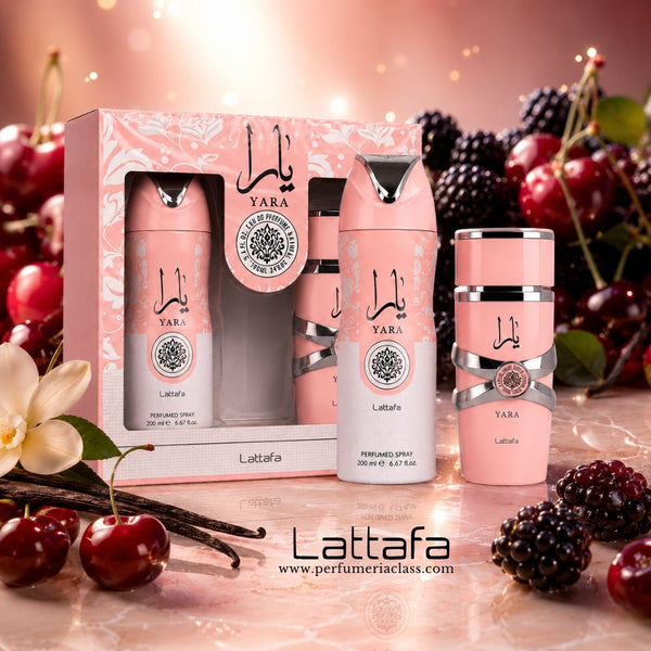Mujer - Lattafa Yara 100 ml Edp - Estuche 2 Pdts