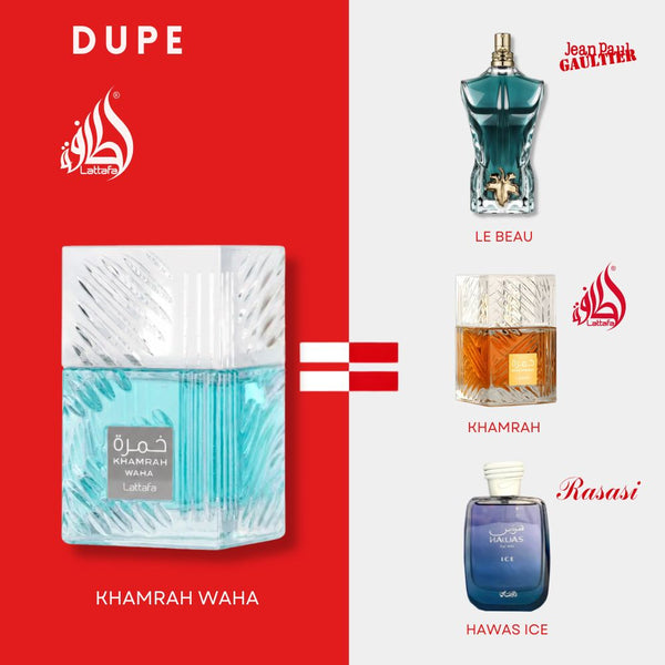 Hombre - Lattafa Khamrah Waha 100 ml Edp