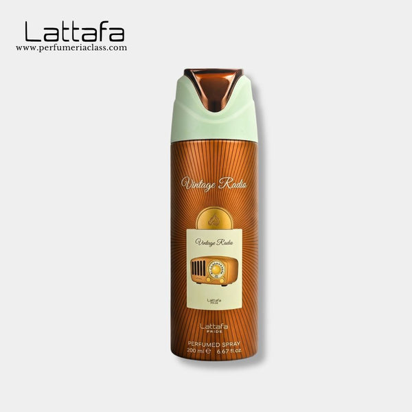 Hombre - Lattafa Pride Vintage Radio Perfume Body Spray 200 ml