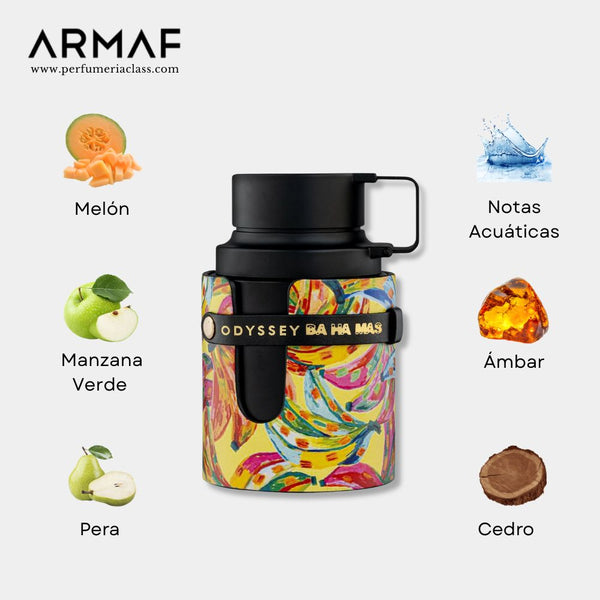 Hombre - Decant Armaf Odyssey BA HA MAS 5ml Edp