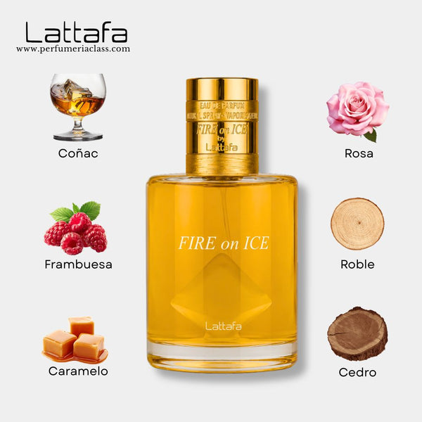 Unisex - Lattafa Fire On Ice 110 ml Edp
