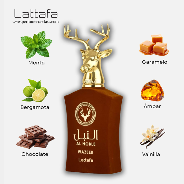 Unisex - 2 Lattafa Al Noble Wazeer 100 ml Edp - 2 X Q499.99