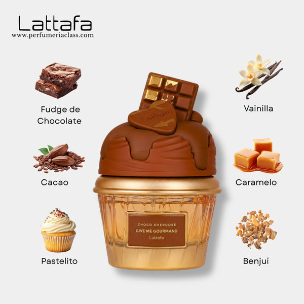 Mujer - Decant Lattafa Give Me Gourmand Choco Overdose 5ml Edp