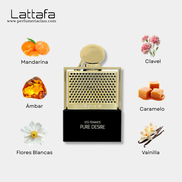 Mujer - Lattafa Rave Pure Desire Gold 100 ml Edp