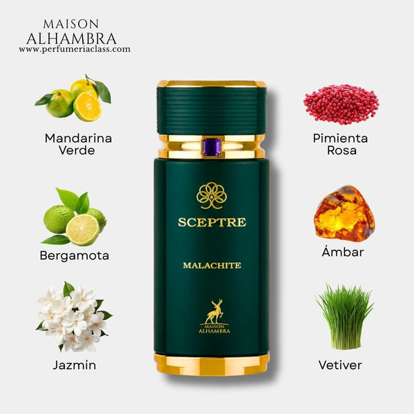 Hombre - Maison Alhambra Sceptre Malachite 100 ml Edp