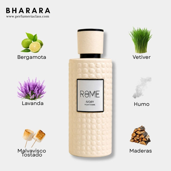 Hombre - Bharara Rome Ivory Pour Homme 100 ml Edp