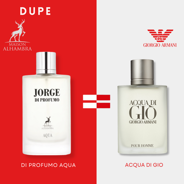 Hombre - Maison Alhambra Jorge Di Profumo Aqua 100 ml Edp