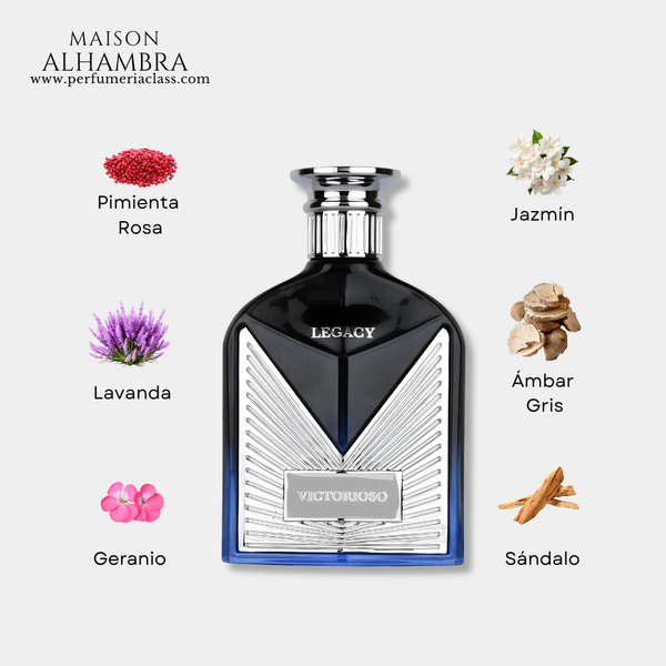 Hombre - Maison Alhambra Victorioso Legacy 100 ml Edp