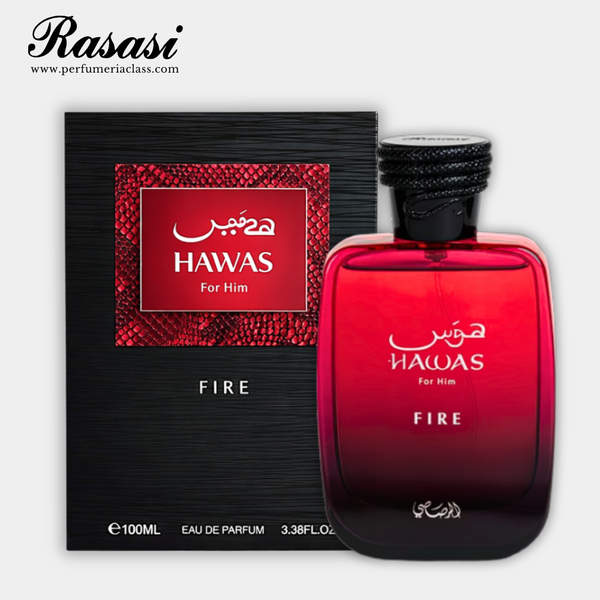 Hombre - Decant Rasasi Hawas Fire 5ml Edp