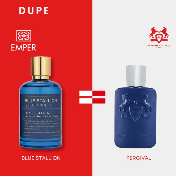 Hombre - Emper Blue Stallion by Stallion 53 100 ml Edp - Estuche 2 Pdts